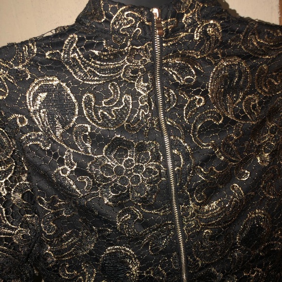 Black tight mermaid prom dress - Picture 2 of 2